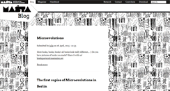 Desktop Screenshot of mastazine.net